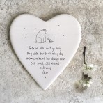 Heart Coaster | Those we love don’t go away